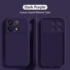 For Poco X6 X 6 Pocox6 Pro 5G Case Luxury Liquid Silicone Phone Cases For Xiaomi Poco X6 X 6 Pro Pocox6 Pro 5G Shockproof Soft Cover