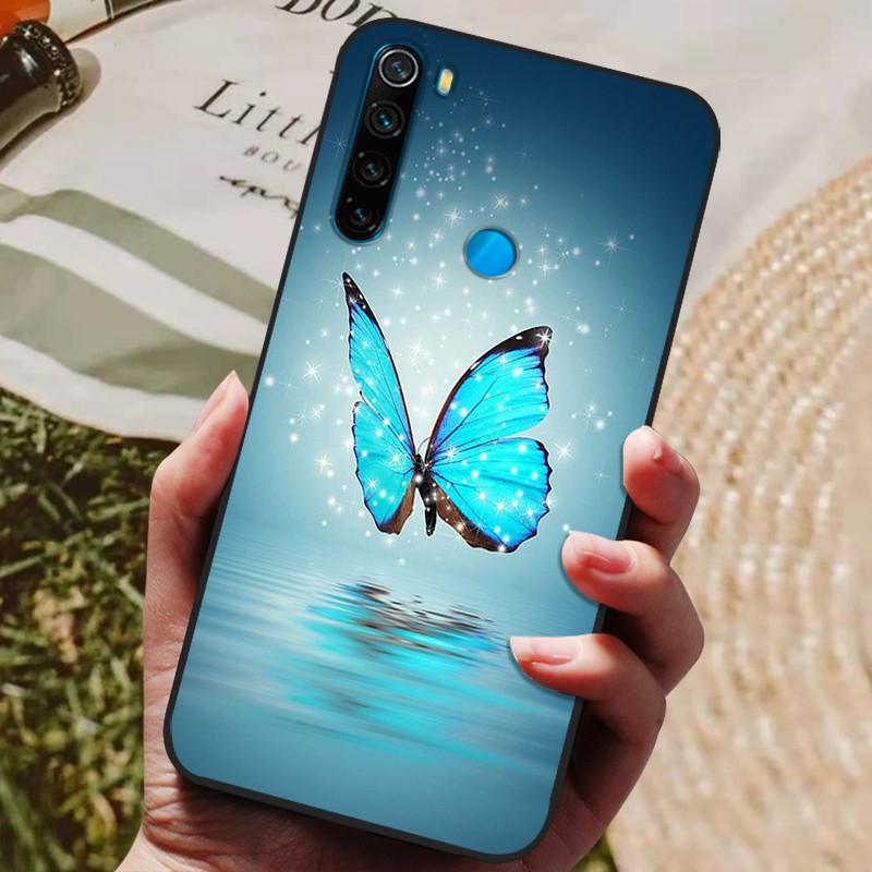 For Xiaomi Redmi Note 8 2021 / 8T Back Cover Silicone Phone Case For Redmi Note 8T Note8T 8 T Funda Note8 Pro Coque Bumper Shell