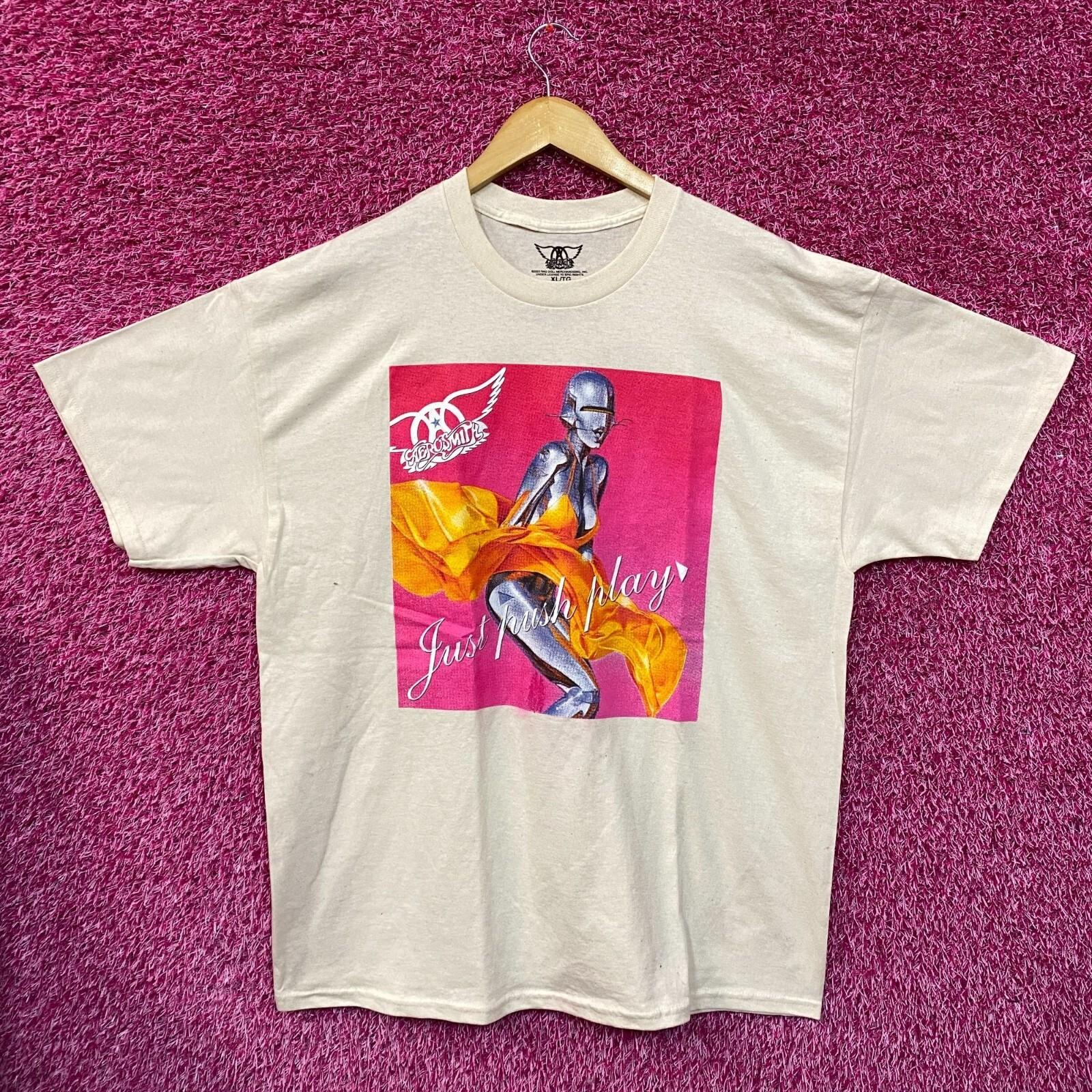 Aerosmith Just Push Play Rock Tshirt size Extra Large M