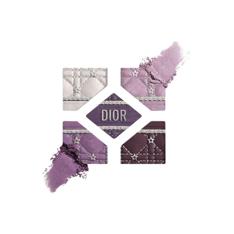 Dior 5 Couleurs Limited Eyeshadow Palette #912 Plum Parade,5‑Color Purple Matte Pearly 7g,With 2 Applicators Holiday Makeup Gift
