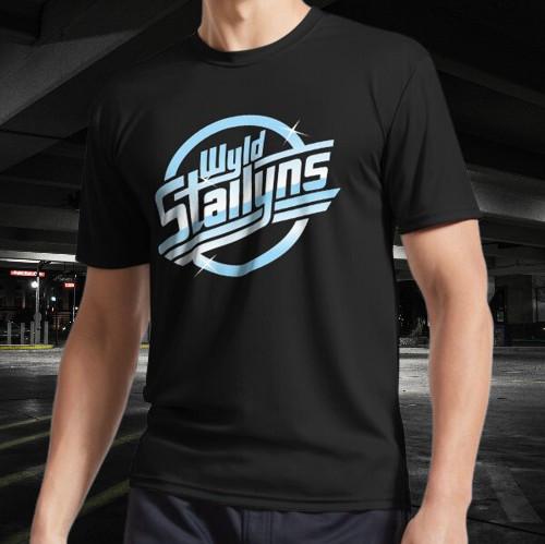 Wyld Stallyns Active Logo T-Shirt Funny Logo American T-shirt S to 5XL S разноцветный