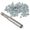 9mm/12mm karbidové šroubové čepy do pneumatik Sněhové hroty protiskluzové/protiskluzové pro auto/sněžný skútr/traktor s montážním nástrojem