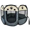 Pet Octagon Cage Tent With Collapsible Design For Cats And Dogs Storage Shelter