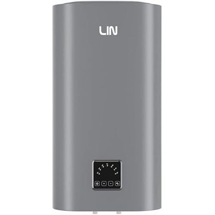Chauffe-eau électrique - LIN - LIFVD2 - 50L - Gris - Sans WI-FI