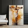 Love On the Cross - Jesus Dying On the Cross Love On the Cross - Jesus Dying On the Cross, 30X40 Cm, Unframed, Premium Canvas On Stretcher