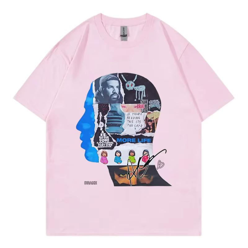 

Rapper Drake Album Merch Graphic T Shirts Men Women Clothing Harajuku Hip Hop T-shirts Summer Casual Comfort T-shirt 3XL