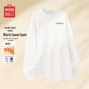 Men's Antibacterial Fleece-lined Mock Neck Thermal T-Shirt