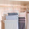 Anti-slip Multi-layer Pants Rack Wardrobe 5-layer Pants HangerScarf RackSilk Scarf and Tie Hanging Rack