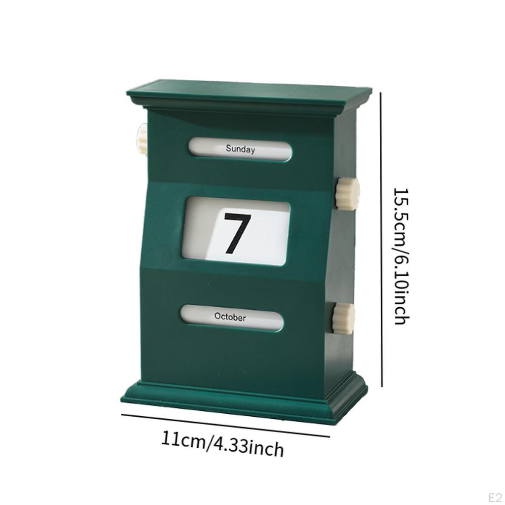 Kalender mit drehbarem Design für den Schreibtisch