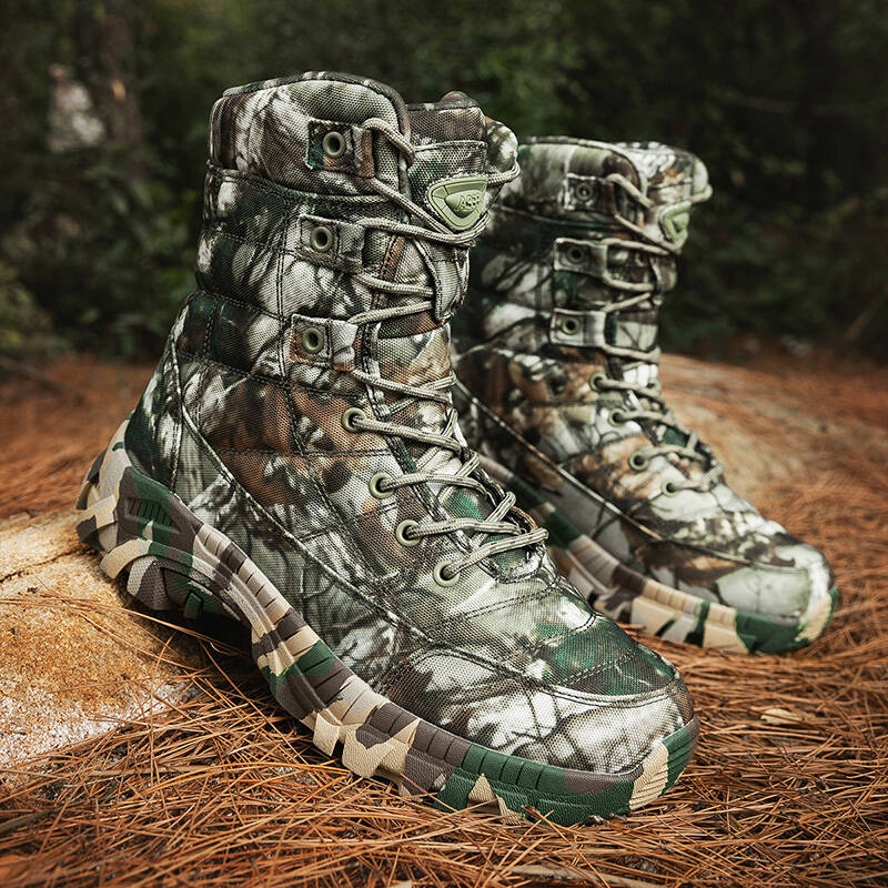Men's Boots, Outdoor Ankle Boots, Lace Up Hiking Boots, Thick Soled Men's Sports Shoes, Jungle Trekking High Quality Size 39-47
