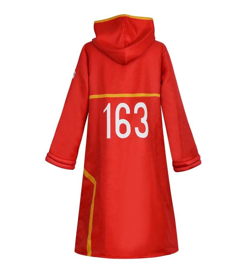 Egghead Island Costume Monkey D Luffy Robe Cosplay Costume 163 Luffy Jacket Coat Hat Outfit Halloween Suit