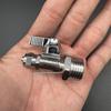 Stainless Steel Water Purifier Valve 304, Straight Through, 2-Point/3-Point, 1/2, 3/8 Inch PE Pipe, Pure Water Inlet Faucet