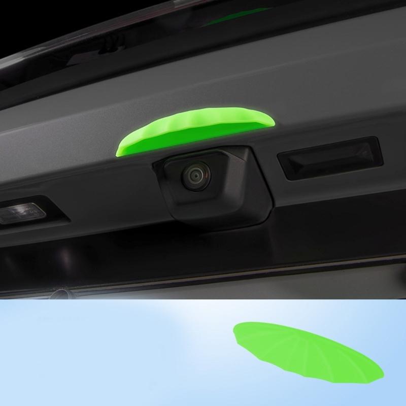 Backup Camera Protector Universal For Vehicles Waterproof Snowproof Antiscratches Enhanced Visibility Safe Parking Aid