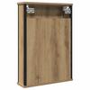 Bathroom Mirror Cabinet Artisan Oak 42 X 12 X 60 Cm Particleboard