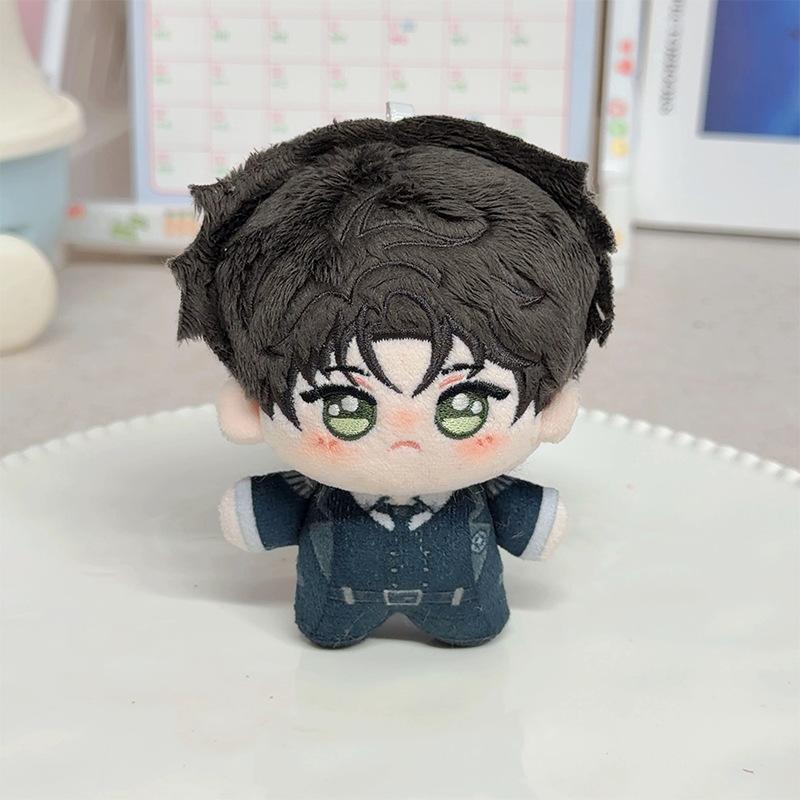 10cm Kawaii Game Anime The Little Mushroom Character An Zhe Lu Feng Stuffed Plush Toy Figure Keychain Doll Pendant Birthday Gift