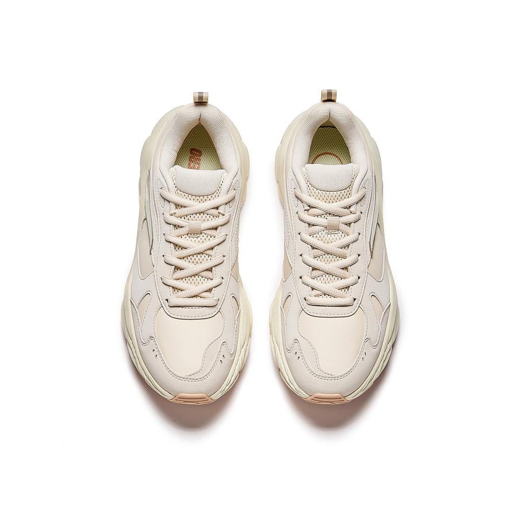 Anta Fashion Simple Classic Non-Slip Lightweight Increased Height Low-Top Casual Shoes Women sneaker 922548802-5