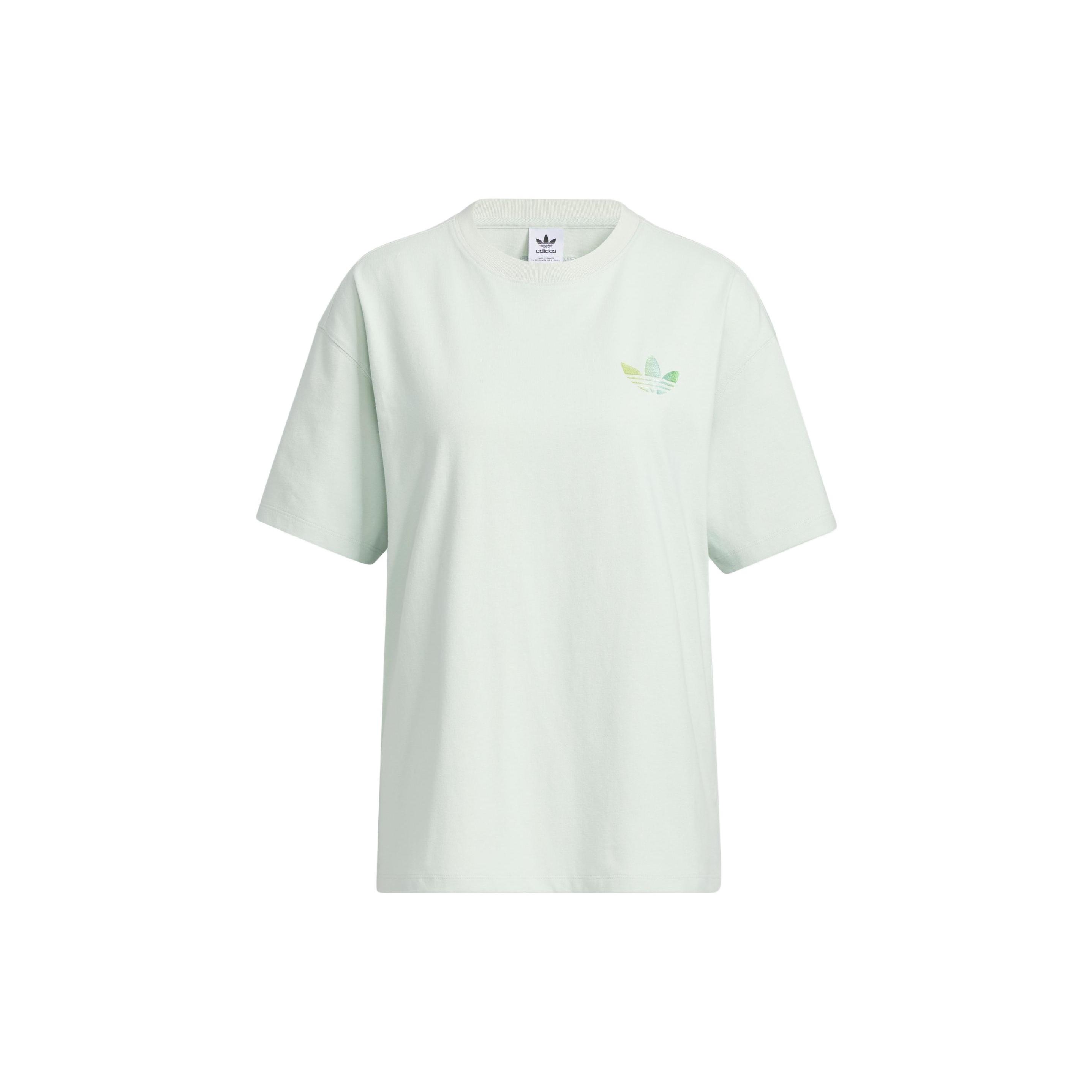(WMNS) adidas originals Short Sleeve T-Shirt Green Women s IK8627 L