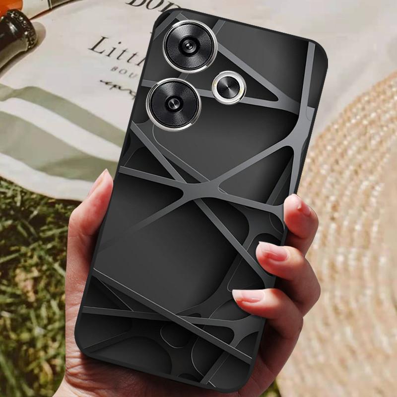 For Xiaomi POCO F6 Case POCOF6 Luxury Phone Silicon Back Cover For Xiaomi POCO F6 Cases  F 6 Protective Shockproof Shell Capas