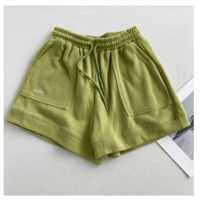 2024 Damen High Waist Lässige Sporthosen - Koreanischer Lockerer Schnitt, A-Linie, Weiter Beinschnitt mit Kordelzug