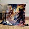 "Angel Vs Demon Epic Battle Design" Patterned Blanket, Flannel, Suitable for All Seasons, Home Decor, Warm and Cozy