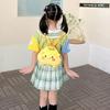 Penguin Cartoon Plush Backpack Rabbit Animal Plush Backpack Gift Cartoon Plush Schoolbag  Ladies