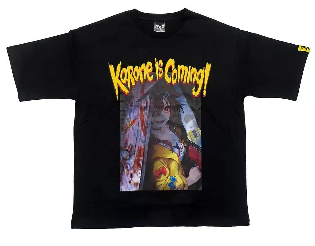 

Инугами Короне Короне идет! Футболка One Size Hololive День Рождения 79см (2025) 3XL