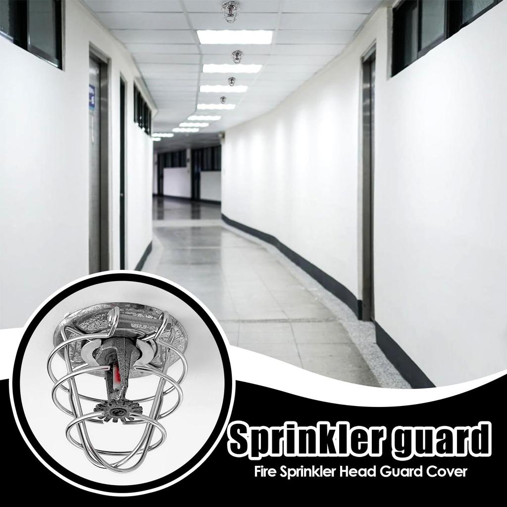 1Pc new Cage Fire Sprinkler Head Guard Cage Protector Fire Extinguishing System Sprinkler Bracket Protective Shielda