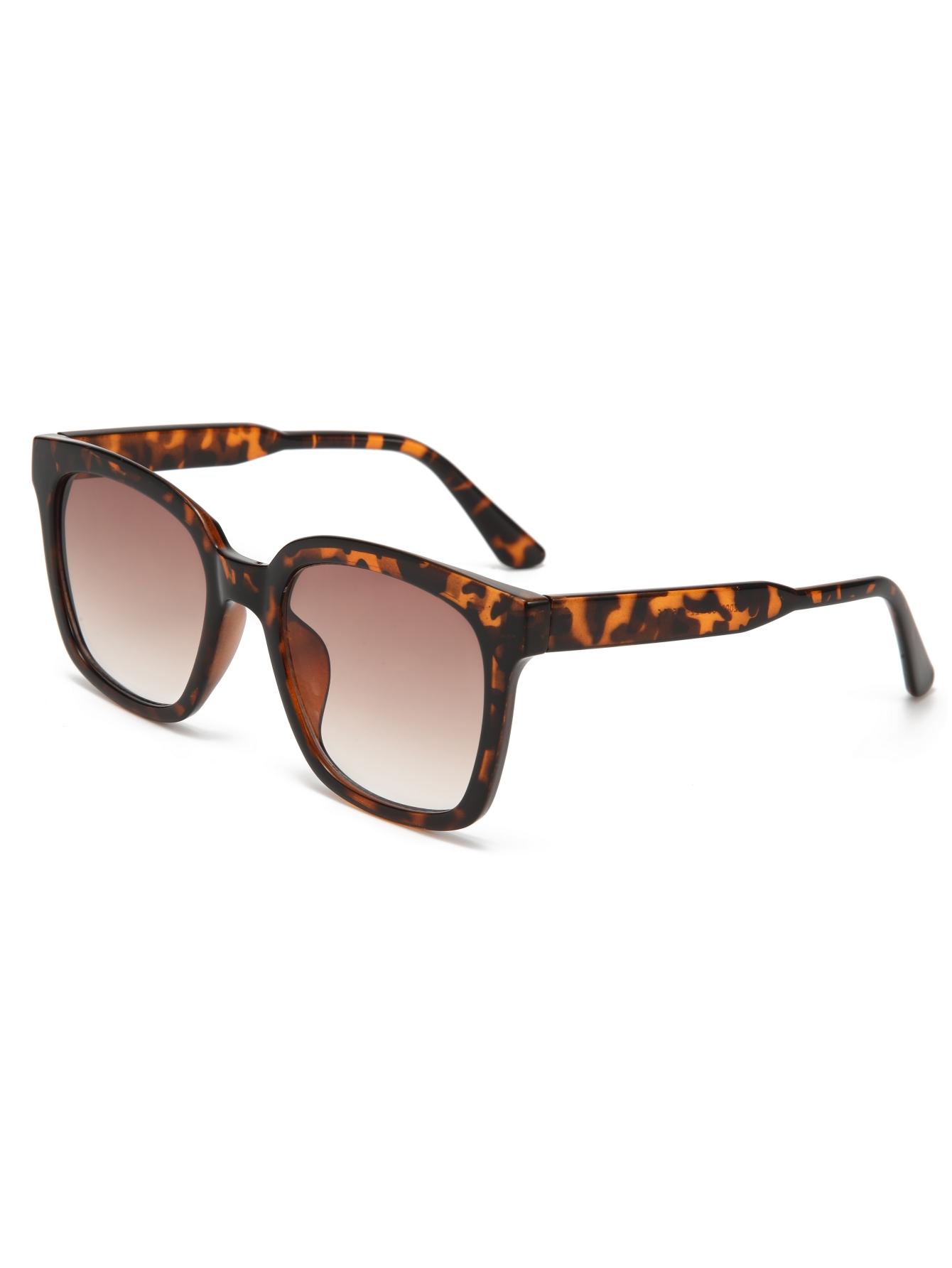 New Big Box Simple Fashion Sunglasses Retro Classic Sunglasses Square Glasses