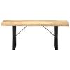 VidaXL Banc 110 cm Bois de manguier massif