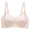 Traceless underwear women's big breasts show small soft support, pull and gather, close secondary breasts, anti-sagging large size mm bra cover