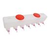 Livestock Milk Feeder 14 Nipples Double Sided 9L Silicone Lamb Drink Nipples with Check Valve for
