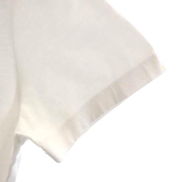 SEE BY CHLOE Logo Print Short Sleeve U Neck T-shirt 2 White Women Used