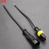 JCD 1set 1/2/3/4 Pin Waterproof Connector, Electrical Terminal Quick Connector With WireSuitable For Cars Ships Etc