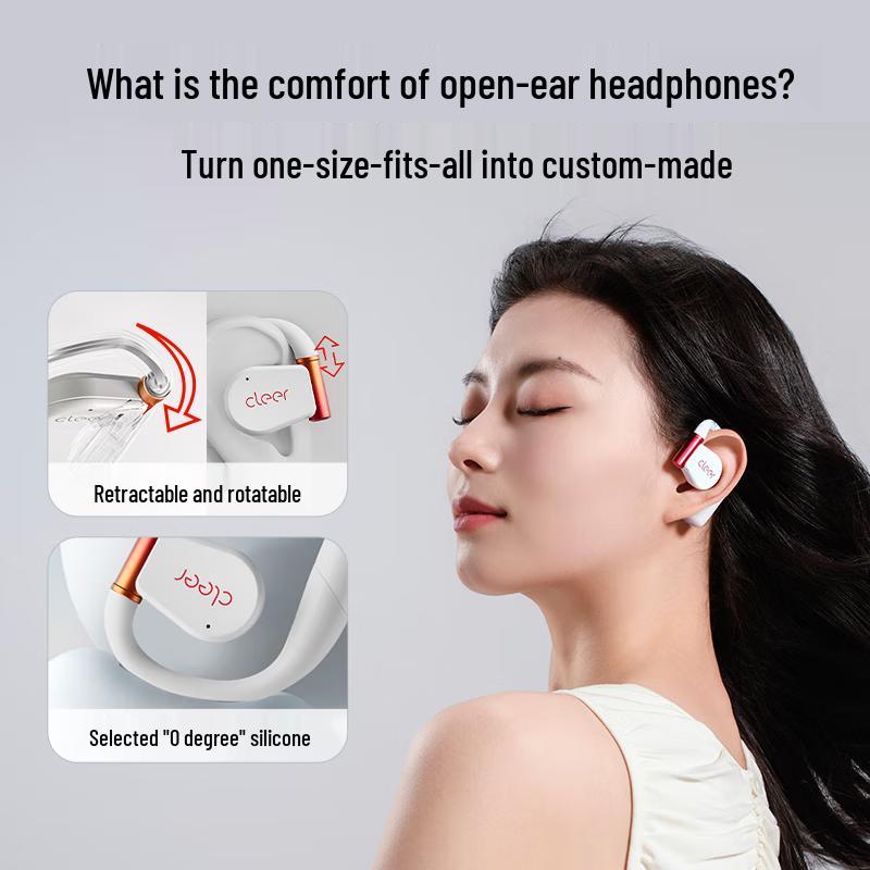Cleer ARC 3 Open-Ear AI Smart Wireless Bluetooth Headphones