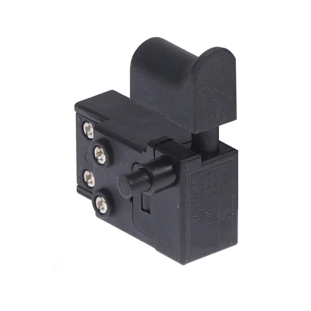 Trigger Switch Switch Household Tool Accessories Exquisite Switch Lock Practical Drill Speed Material Plastic Black