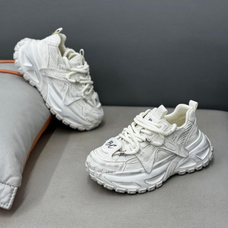 Men's shoes high-end autumn and winter platform rebound dad shoes muffin shoes young and comfortable casual sports shoes