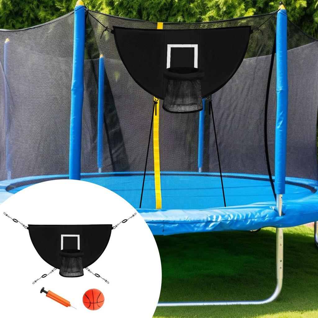 Trampoline Basketball Hoop with Easy Installation