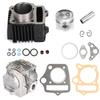 Top End Rebuild Kit Cylinder Head Piston For Honda CT70 CRF70 ATC70 XR70 TRX70