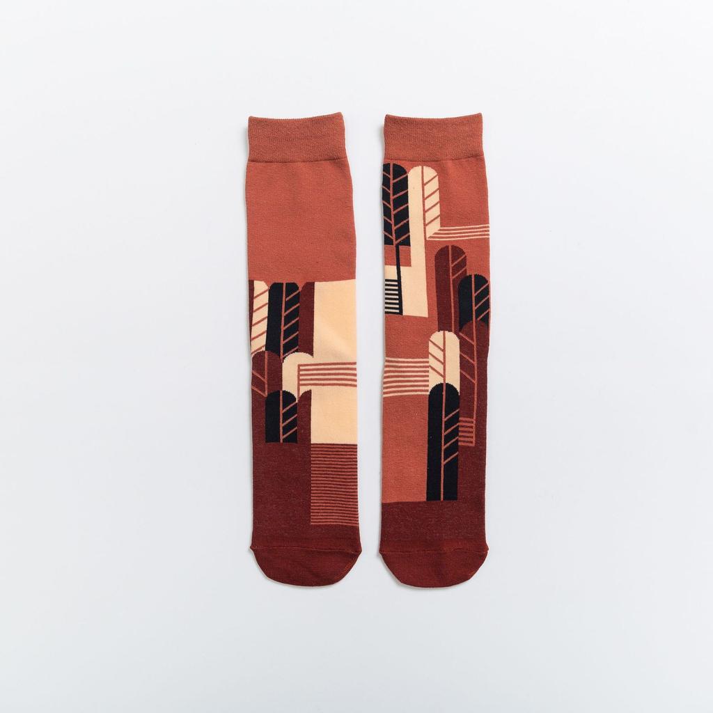 20 Straight Socks Couple Socks Comfortable Cotton Socks Mandarin Duck Socks Creative Illustration Socks