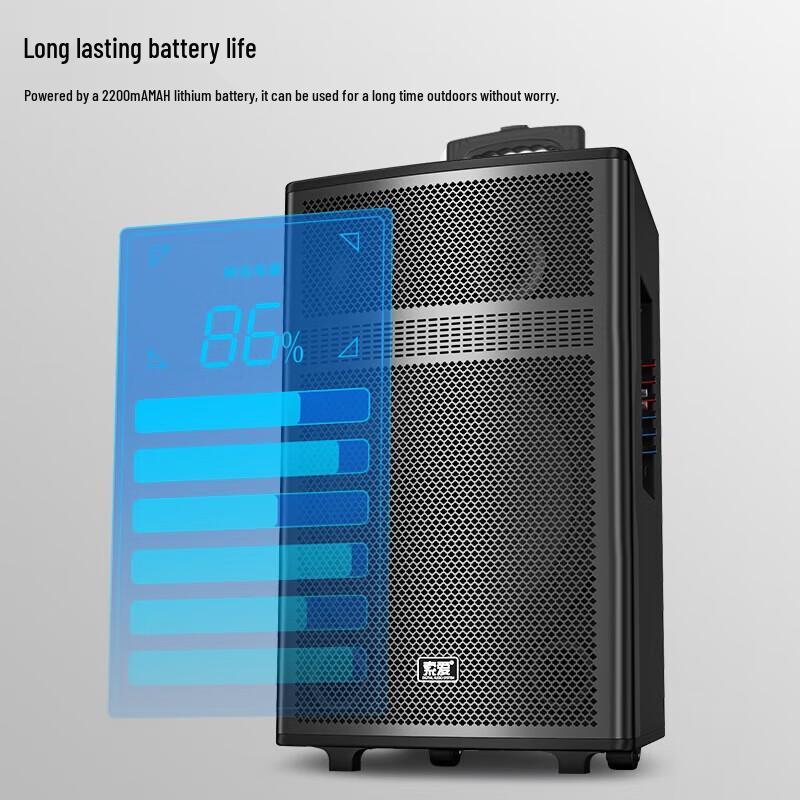 Soaiy SA-X80 Flagship 8-inch Portable KTV Bluetooth Speaker