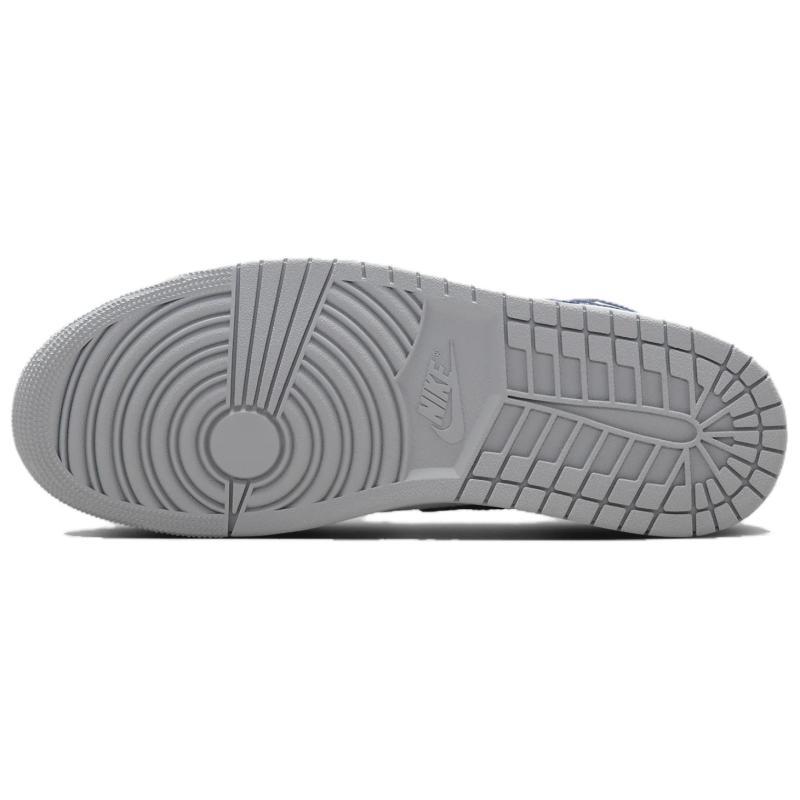 Jordan 1 Mid Wolf Grey Midnight Navy Jordan DQ8426-104