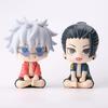 Anime Kawaii Mini Figures - Jujutsu Kaisen PVC Collection Dolls Fushiguro Ryomen Sukuna Gojo & Geto Suguru Sitting Characters