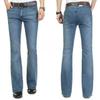 Bărbați, de primăvară și toamnă, blugi drepți de mărime mare, pantaloni casual din denim vintage, blugi largi