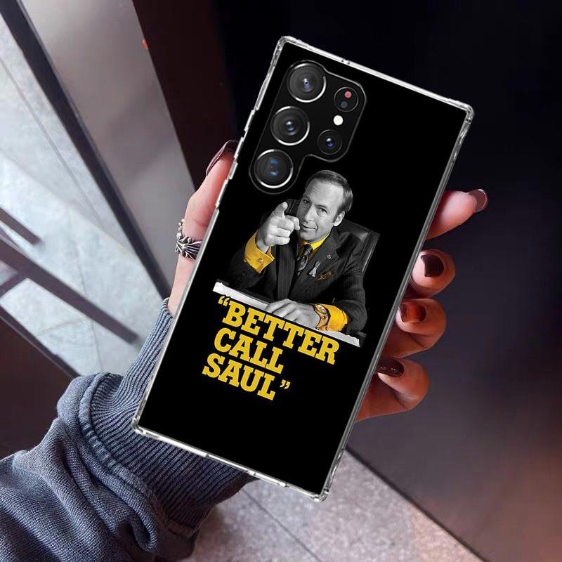 Better Call Saul TV Phone Case For Samsung Galaxy S23 S24 S25 Edge S26 Ultra S22 + S21 Plus S20 FE Cover Silicone Print Shell Ga