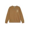 New MLB Boston Red Sox MONOGRAM BIG LUX Sweatshirt Unisex Camel 3AMTM0946-43CAS