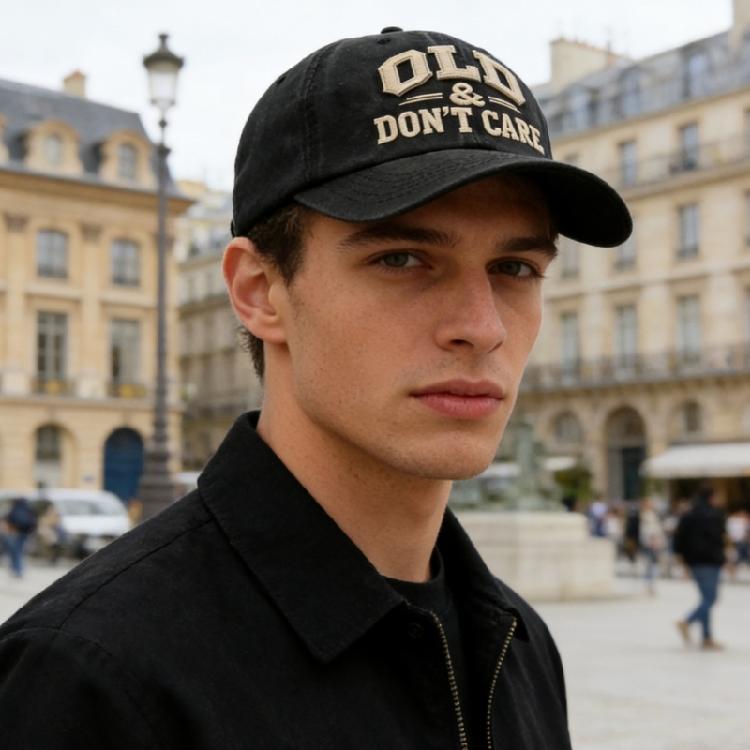 Multifunctional Cotton Baseball Hat With Detailed Embroidery And Practical Construction Outdoor Sports Cap