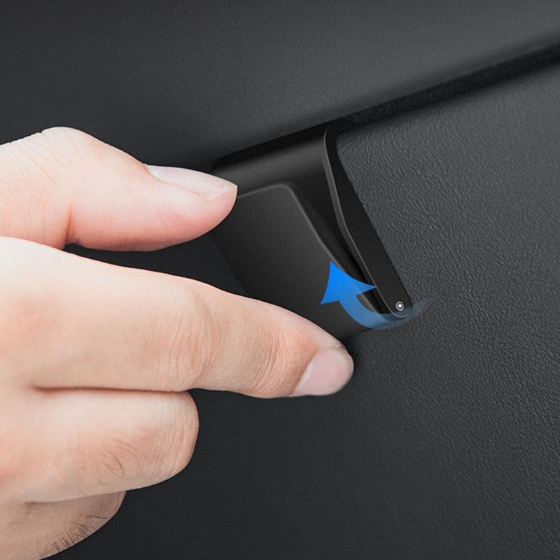Trunk Hook for Tesla Model 3 2024-2025 Highland Accessories Glove Box Hidden Hook Foldable Clip for Tesla Model 3 2024-2025