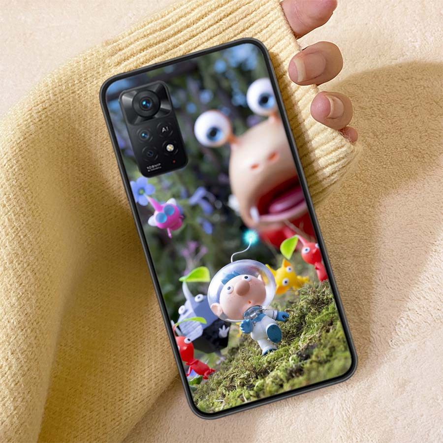 Spiel Pikmin 4 Handyhülle Für Redmi 13C 14C Note 14 13 Pro Plus 12 12C 10A 10C 10 9A 9C 9T 9 8 8A K80 K70 Pro Hülle TPU Schale Coq