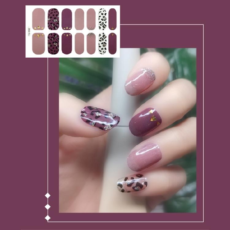 Nail Art Stickers Nail Wraps Manicure DIY Nail Polish Strips for Nail Art Decors