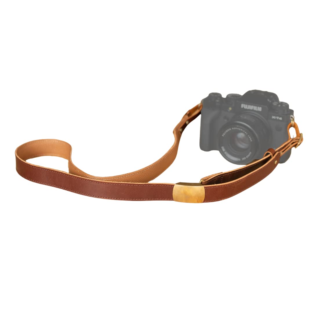 

Flextrap Camera Strap Camera Accessories Adjustable Length [Drip] (Mocha)